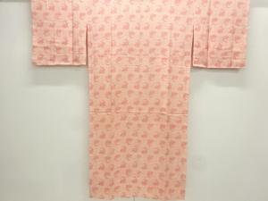 アンティーク　荒磯模様単衣長襦袢